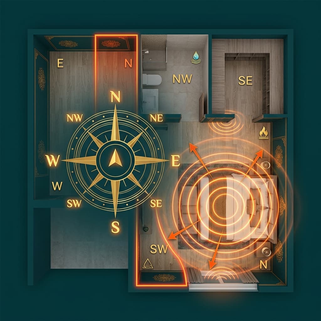 Bedroom Stress Zone Vastu Defect